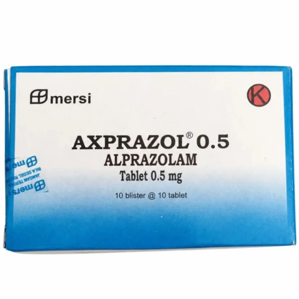 Axprazole tablet Alprazolam 0.5mg