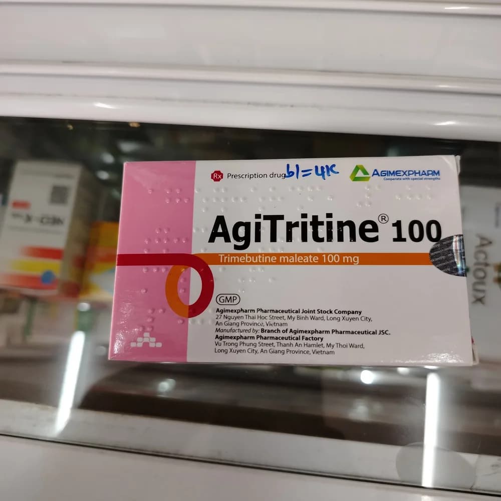 AgiTritine Trimebutine maleate 100 mg