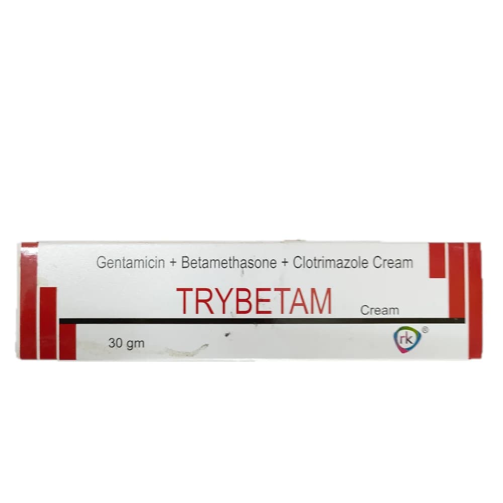 Trybetam 1 mg / 0.5 mg / 10 mg per g