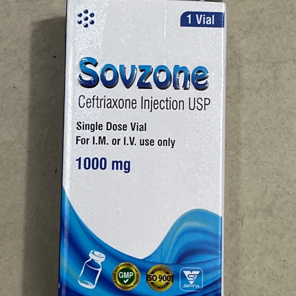 Sovsone cetriaxone 1000mg - PONLEU DOUNG DARA PHARMACY