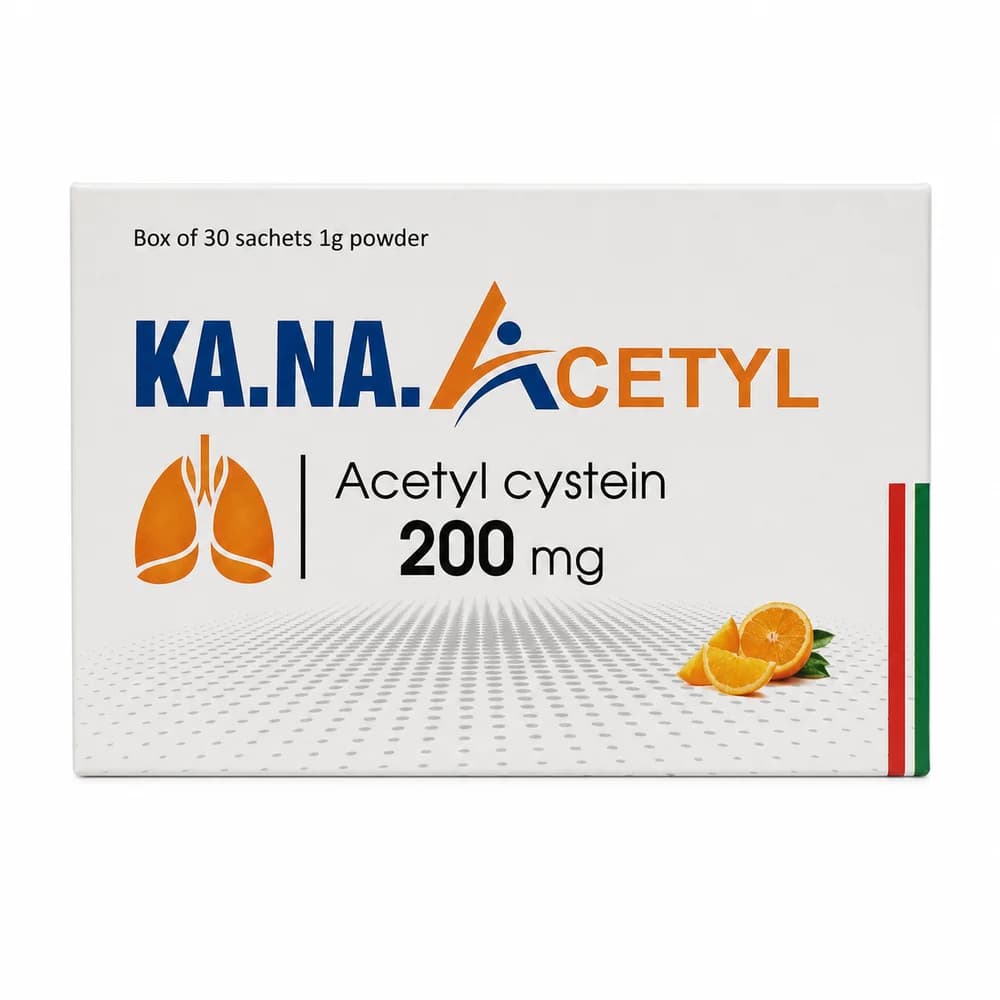 KA.NA.Acetyl 200 mg acetylcysteine per 1 g sachet