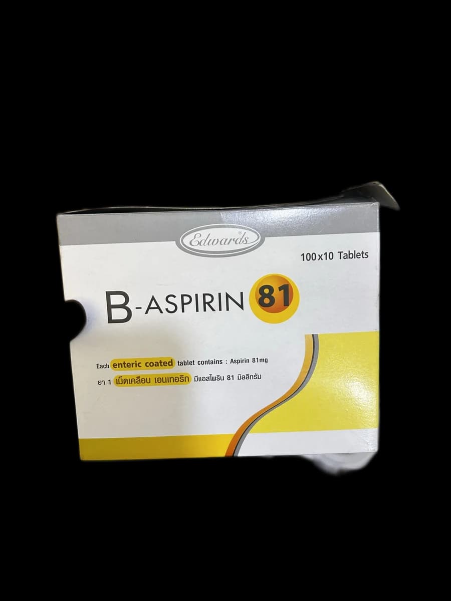B-ASPIRIN 81 mg 81mg