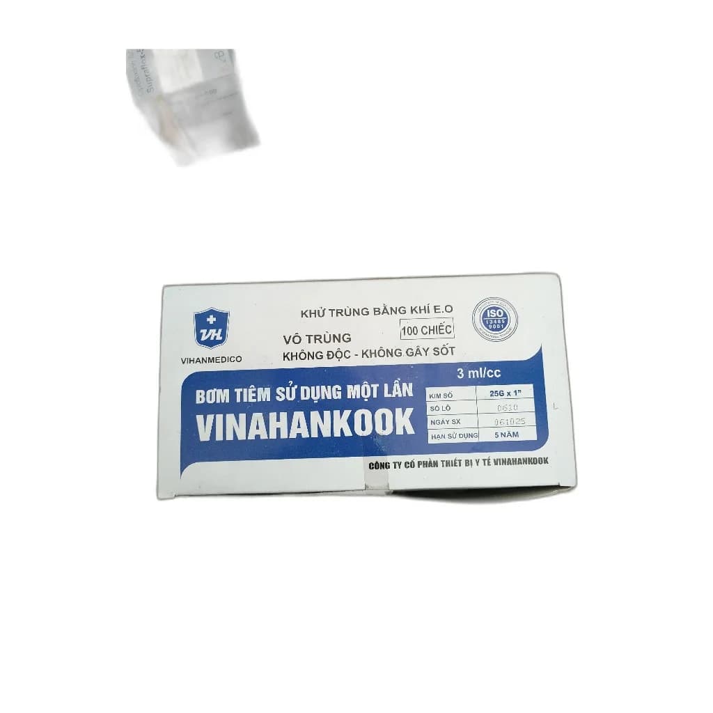 Vinahankook Syringe 10ml 100 pcs