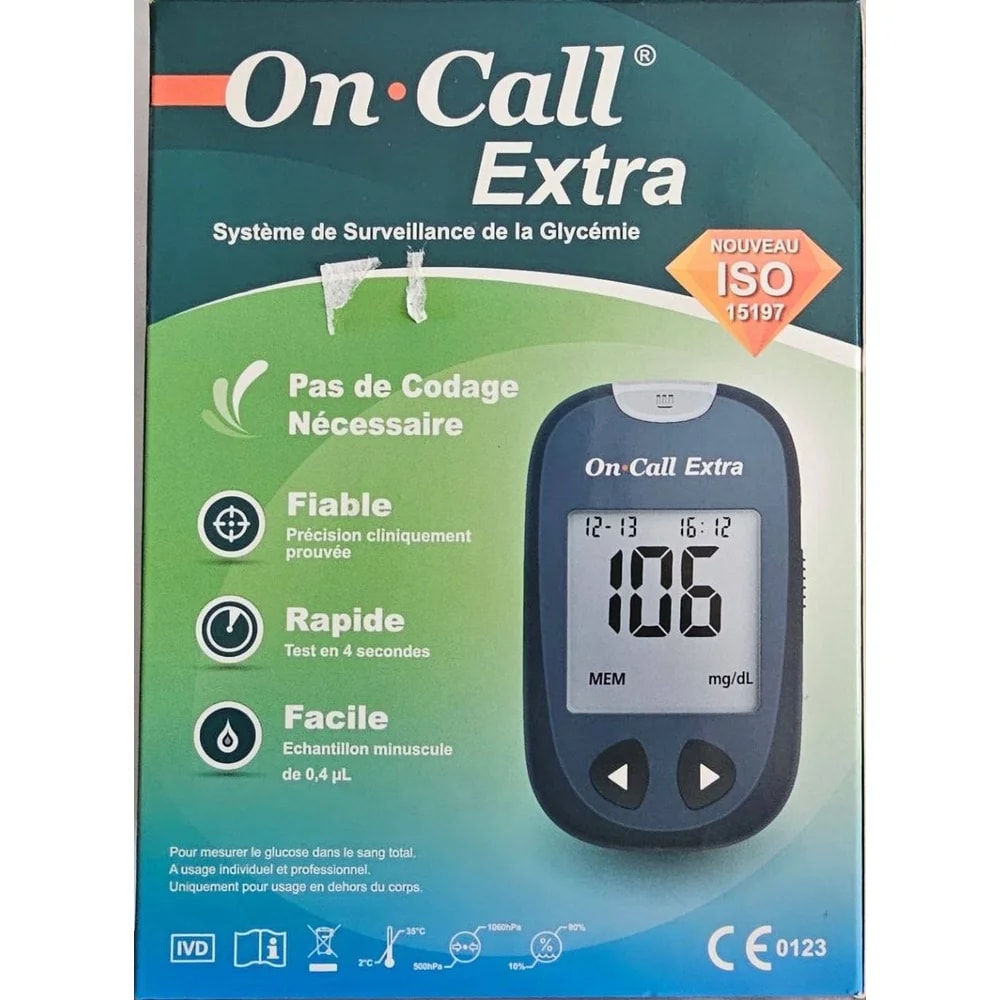 On Call Extra Blood Glucose Meter - TRAM NEAK PHARMCY
