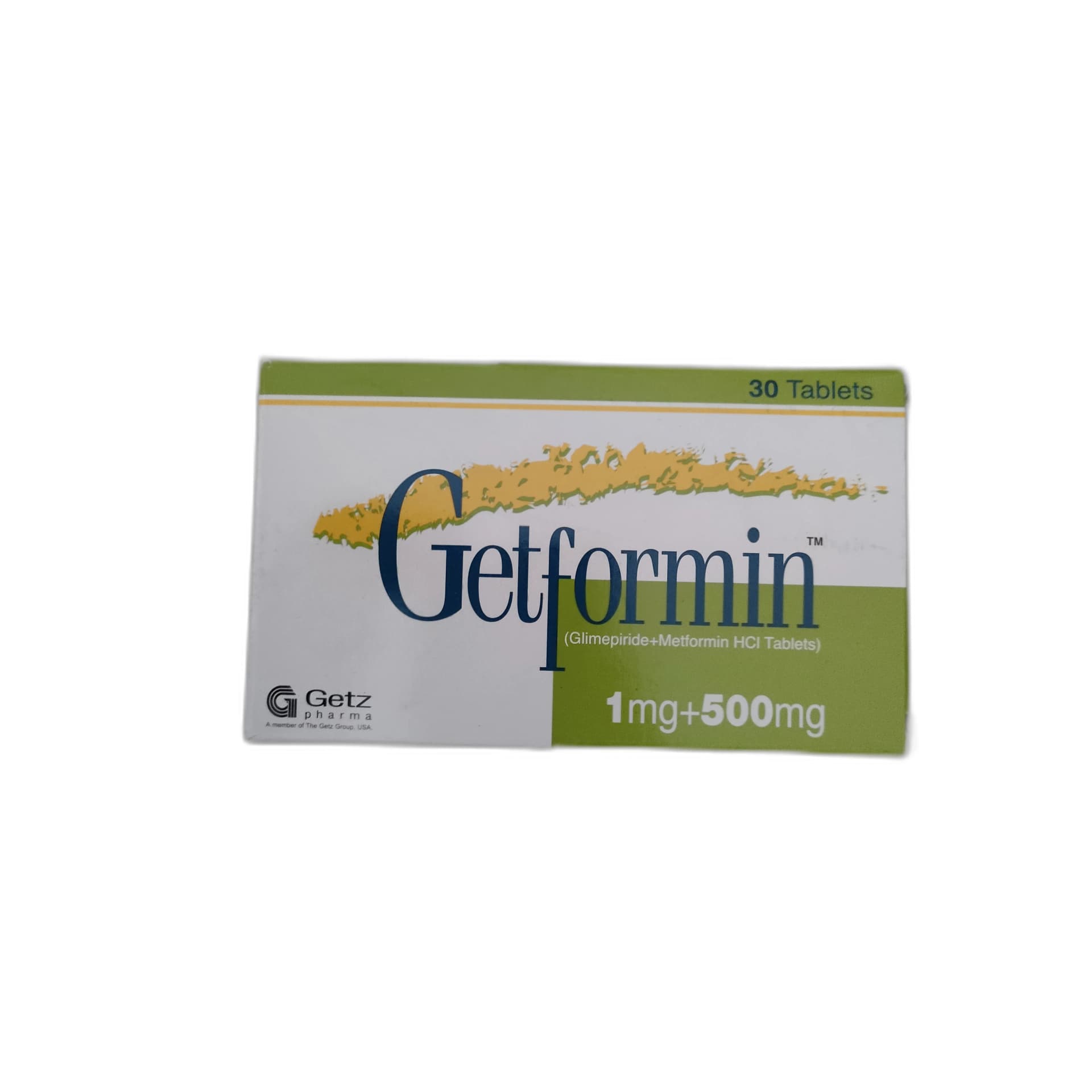 Getformin 1 mg / 500 mg