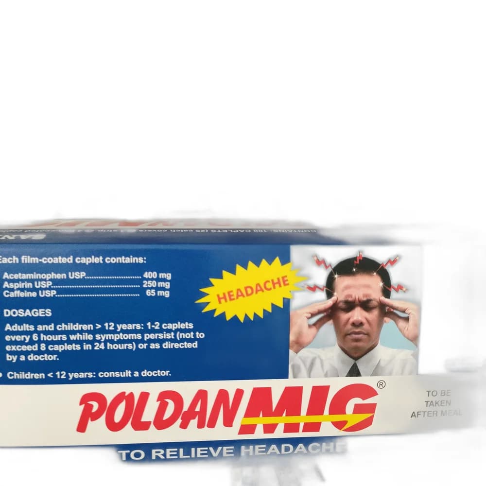 Poldanmig 400 mg / 250 mg / 65 mg