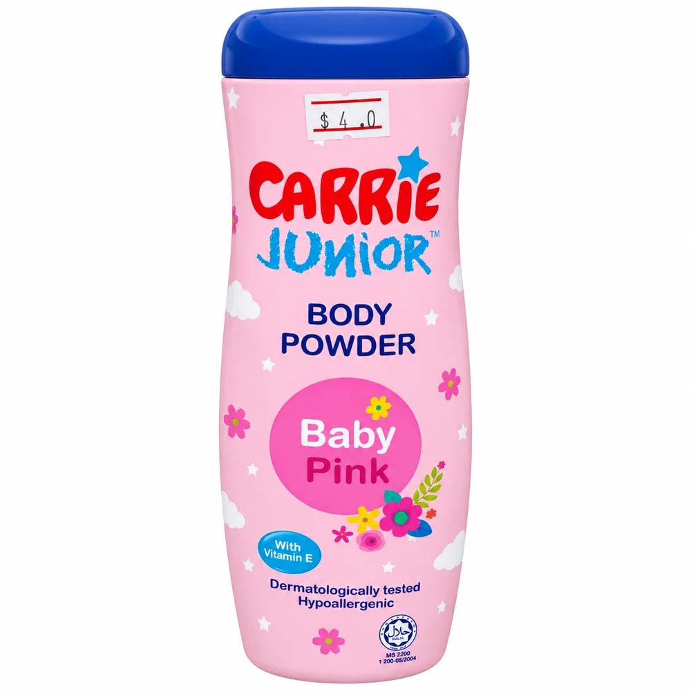 Carrie Junior Baby Pink Body Powder - Pharmacy Krech hong