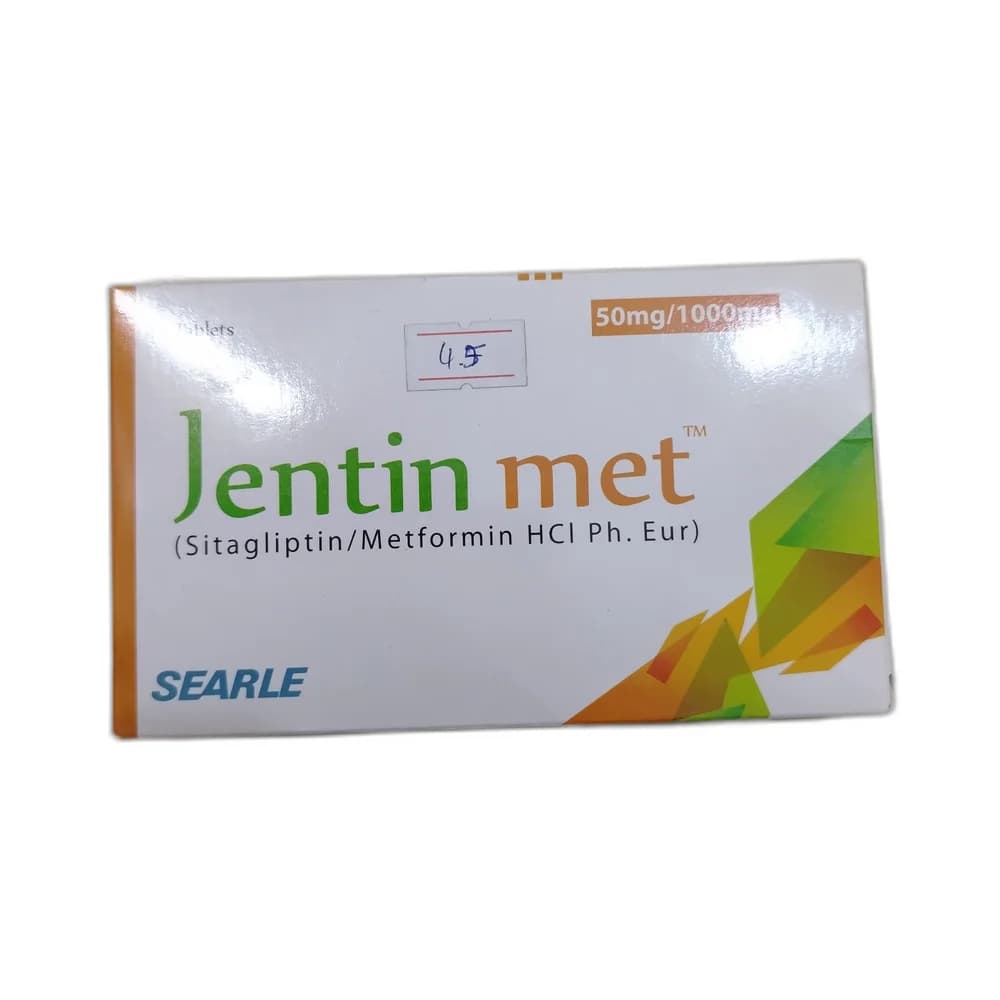 Jentin met 50 mg / 1000 mg