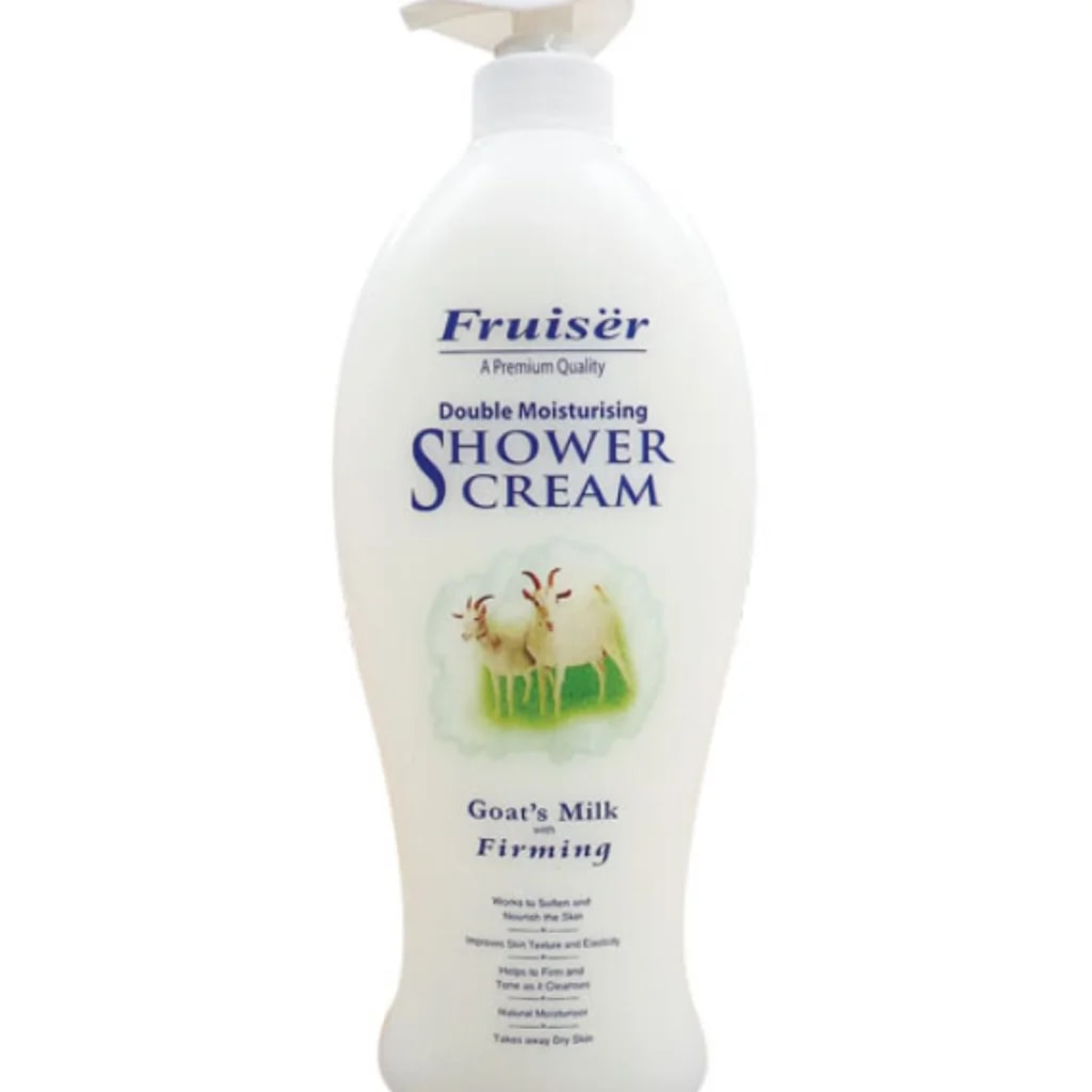 9X Moisturising Goat's Milk Shower Cream 1200mL - α±ααααααΆααααααααααααα