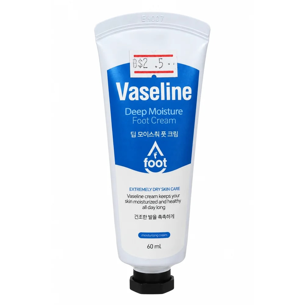 Vaseline Deep Moisture Foot Cream - Pharmacy Krech hong