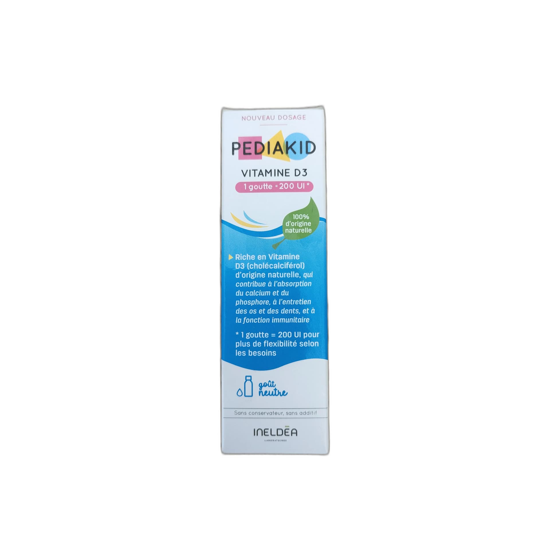 Pediakid Vitamine D3 20ml 200 IU per drop