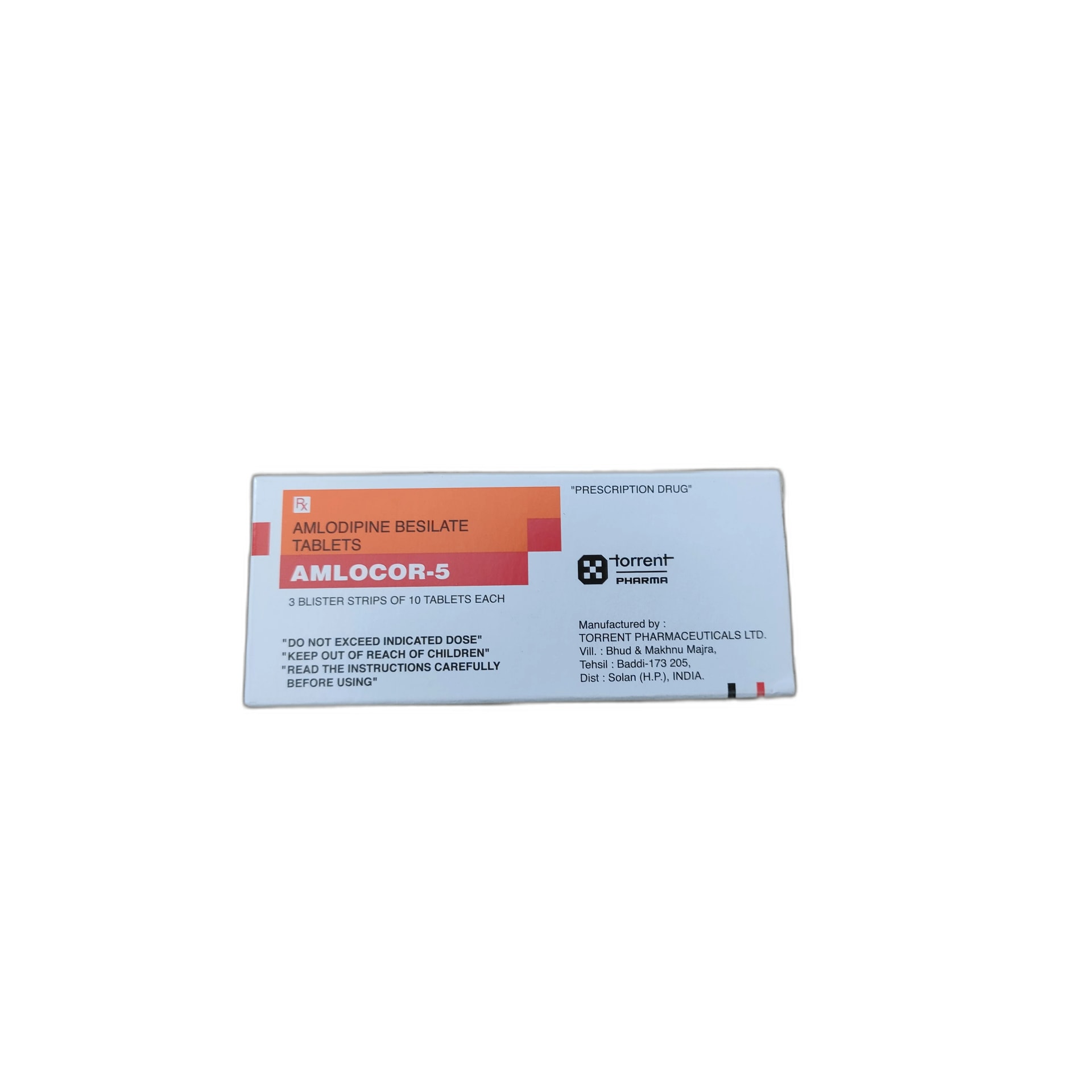 Amlocor-5 Amlodipine 5mg 5mg - PHARMARCY DARA RAKSMEY KOK CHAMBOK