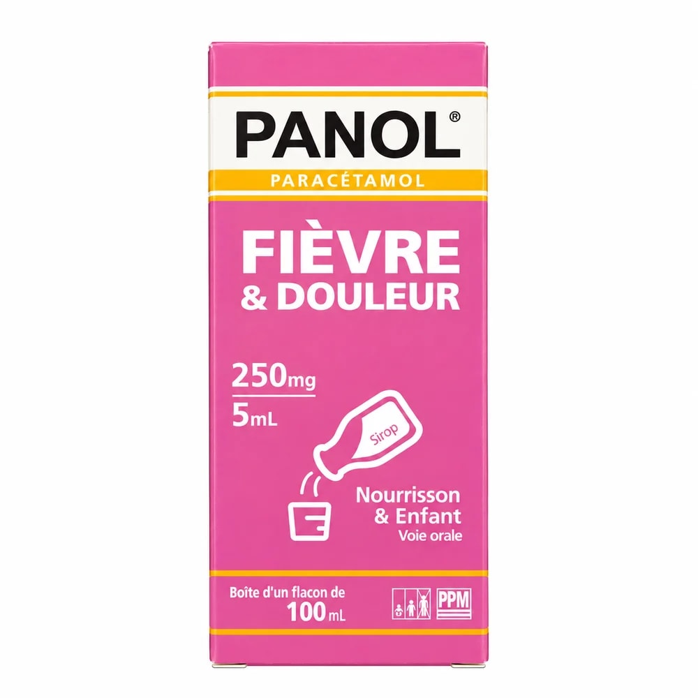 Panol Paracetamol 250 mg/5 mL - Sann Sopheachenda Pharmacy