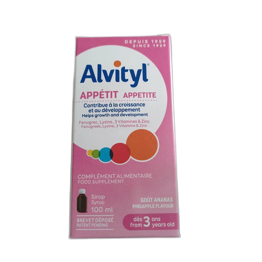 Alvityl Appétit Per 5 mL - SUKHA PHARMACY