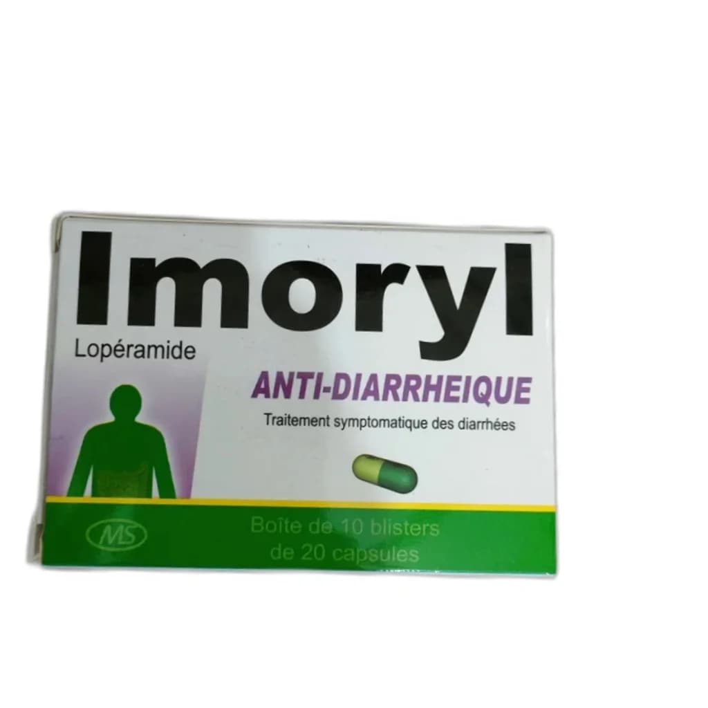 Imoryl 20capsule/blister Loperamide 2 mg