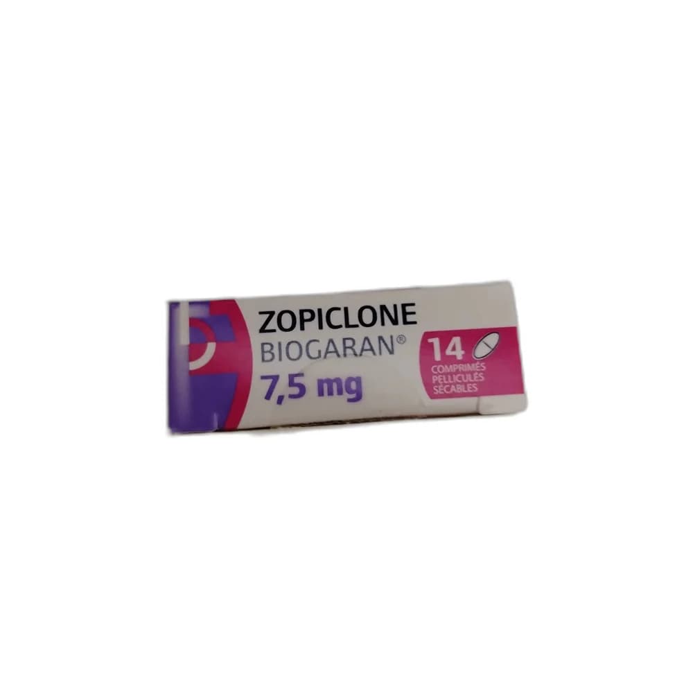 Zopiclone Biogaran 7.5 mg