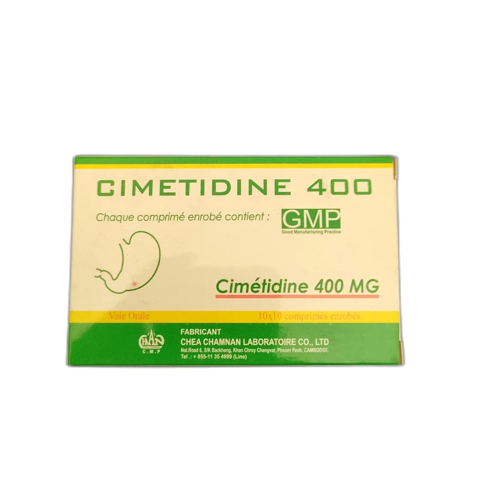 Cimetidine (Chea Chamnan) 400 mg