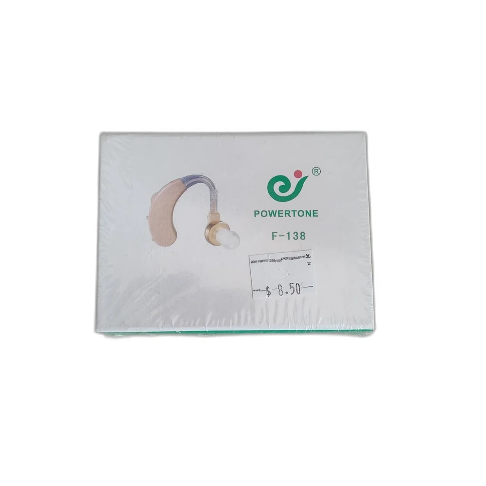 Powertone F-138 Hearing Aid Not available - SUKHA PHARMACY