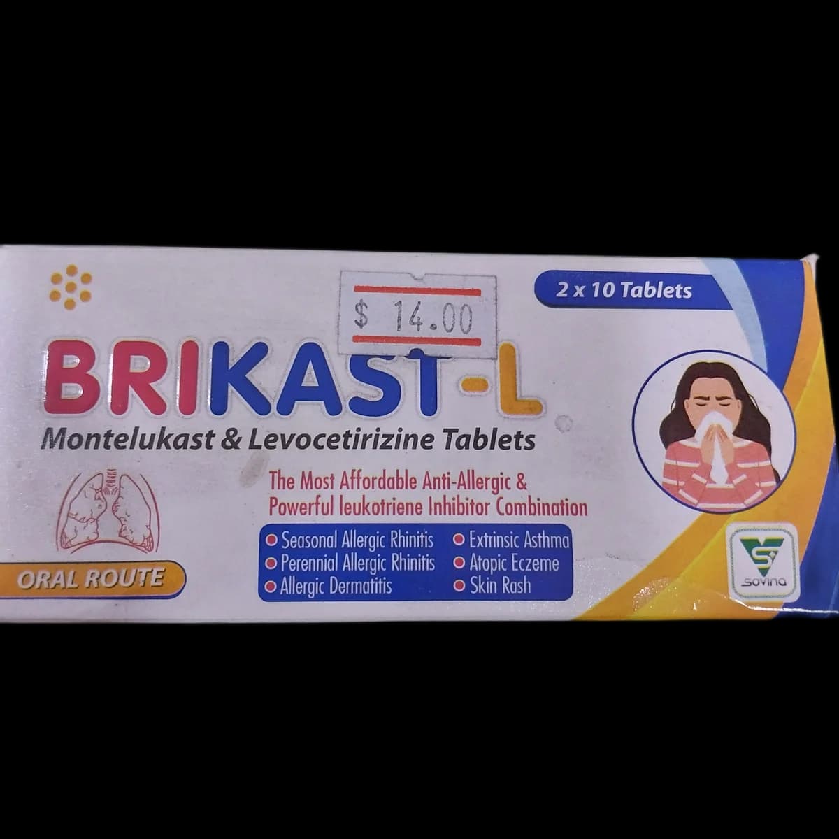 Brikast-L 10mg/5mg