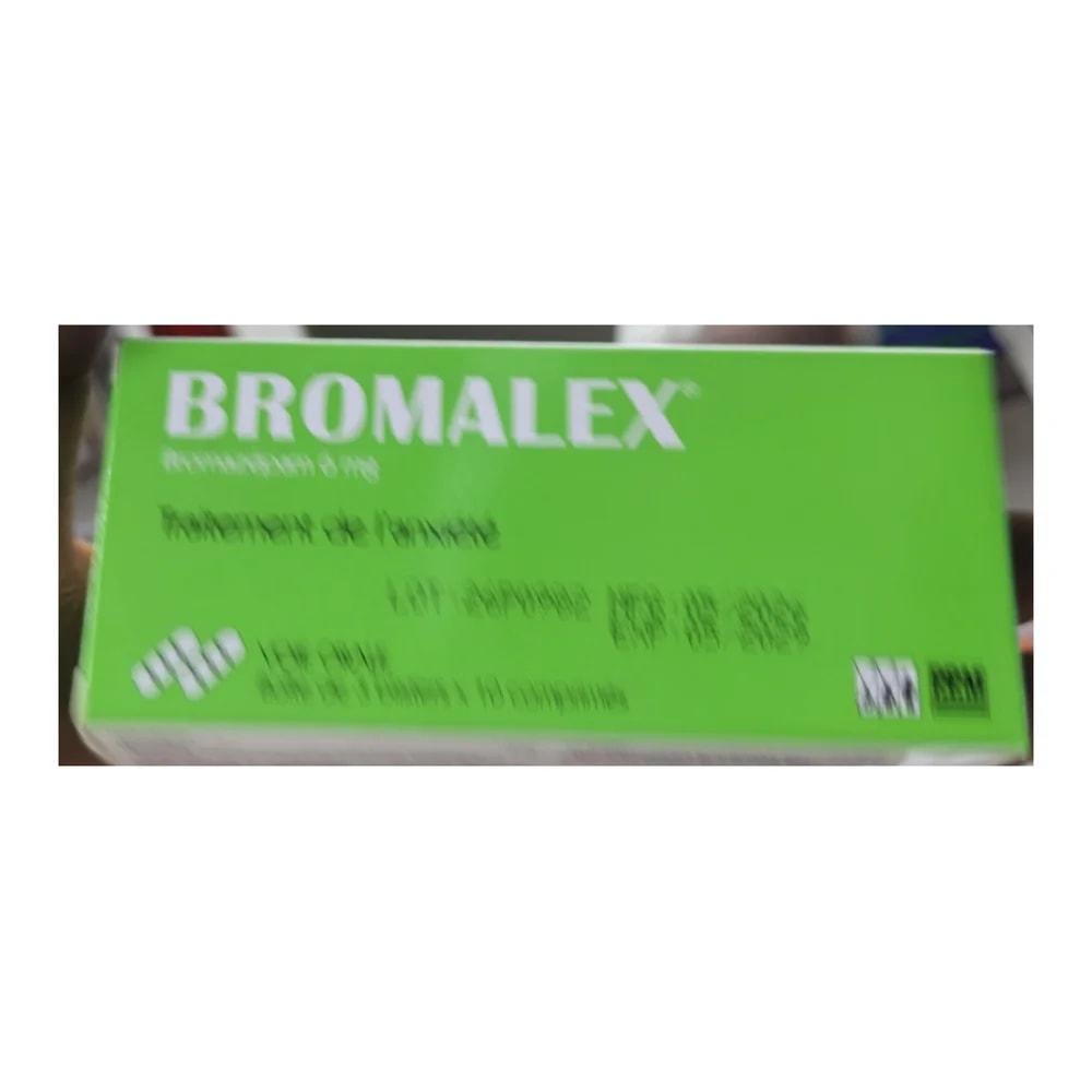 Bromalex 6 mg - Morhachun Pharmacies