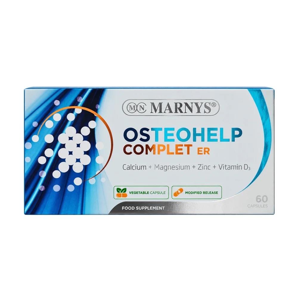 Osteohelp Complet ER Calcium 800 mg + Magnesium 300 mg + Zinc 10 mg + Copper 1 mg + Manganese 0.5 mg + Selenium 50 µg + Vitamin D3 10 µg per 3 capsules - Pharmacy Krech hong
