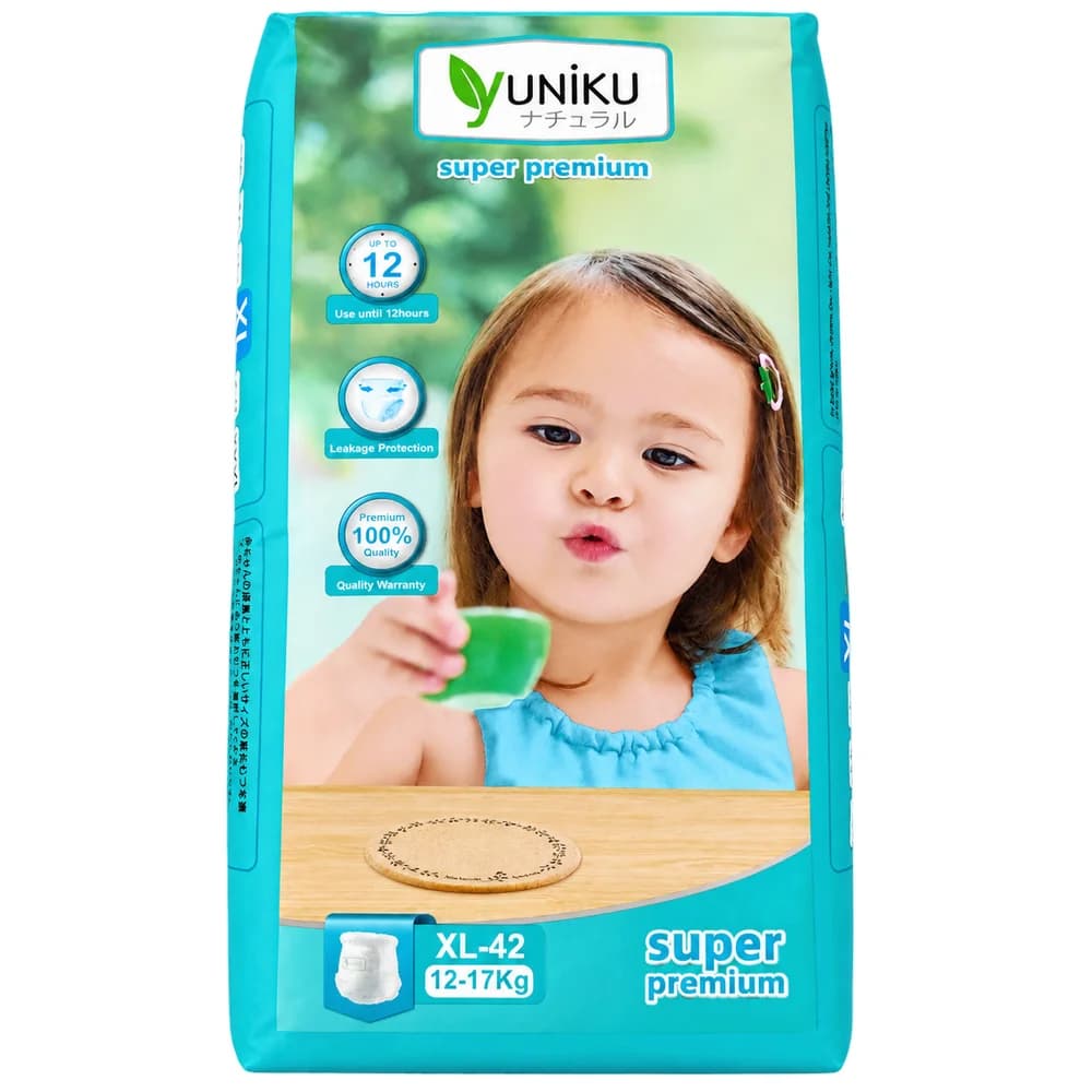 Uniku Super Premium Diapers XL / 12-17 kg