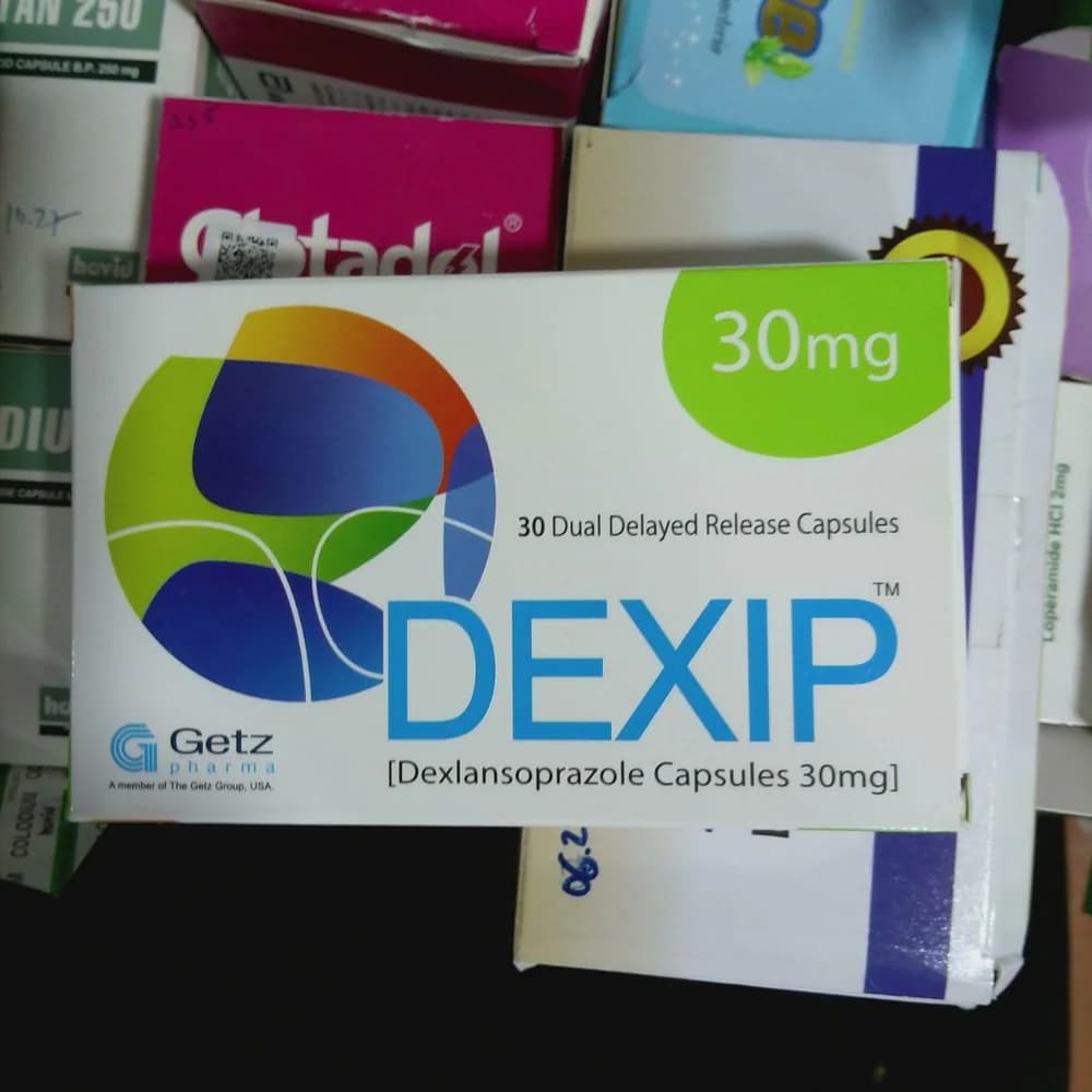 Dexip 30 mg dual delayed-release capsules