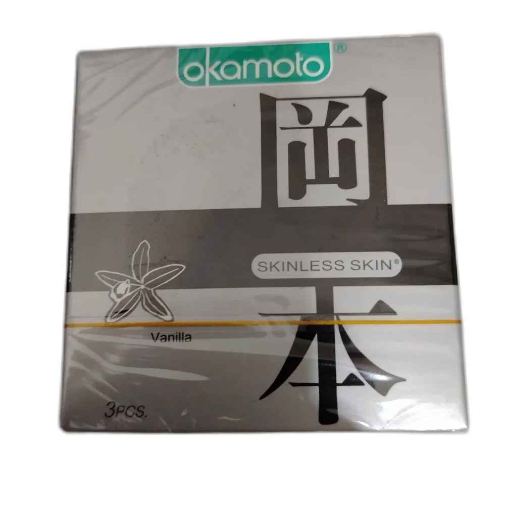 Okamoto Skinless Skin Vanilla - DHOU CARE PHARMACY