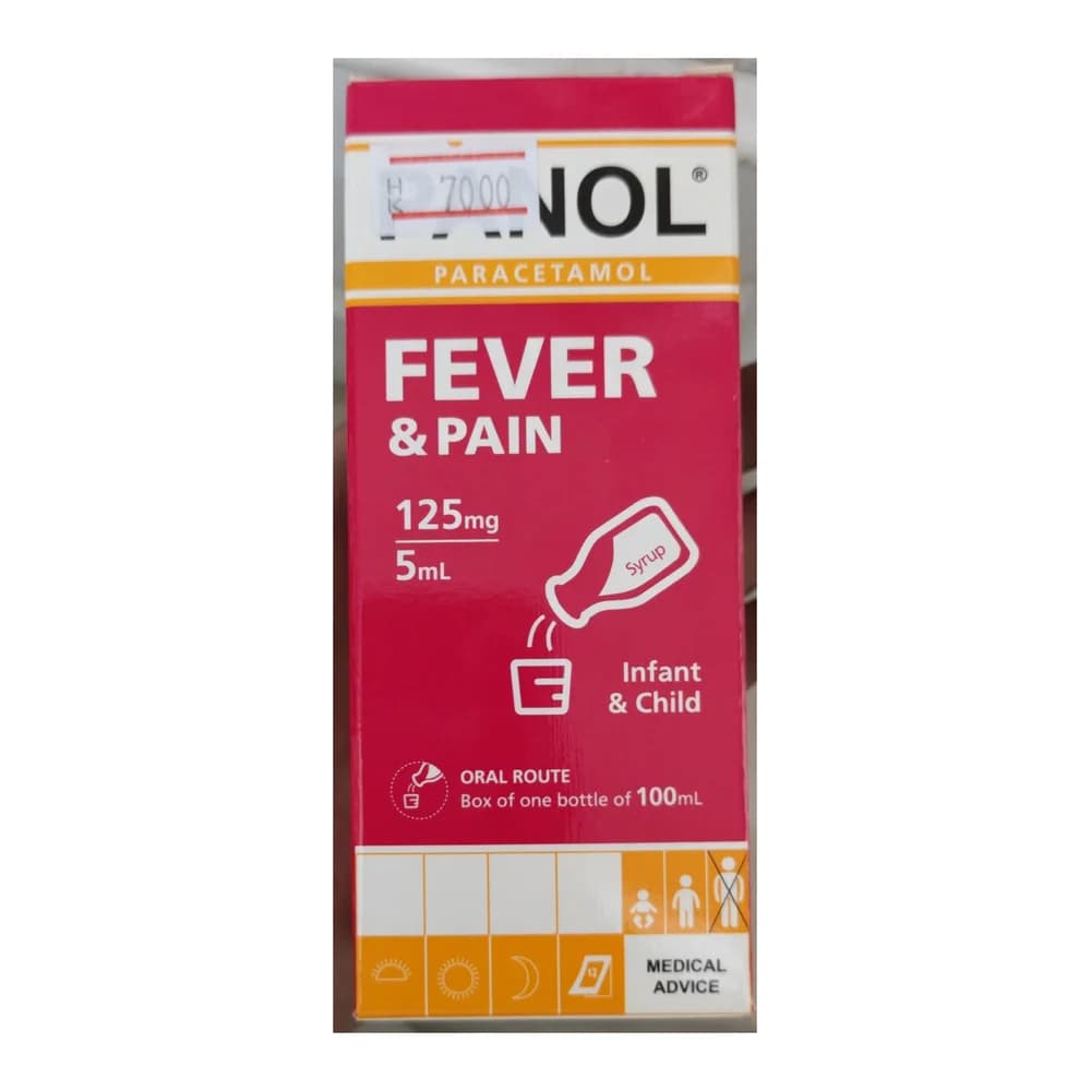 Panol 125 mg/5 ml (100 ml)