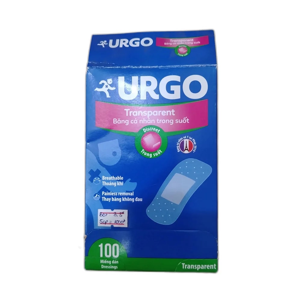 Urgo Transparent 2.0 x 7.2 cm - PHARMACIE LA BELLE PHARMA