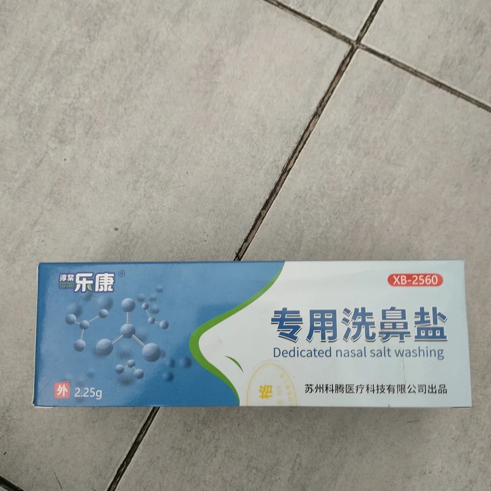 Lekang Dedicated Nasal Salt Washing Dissolve one 2.25 g sachet in 250 mL warm water; use for nasal irrigation 2-3 times daily or as directed. - Depot De Pharmacie "A" Kim Houy