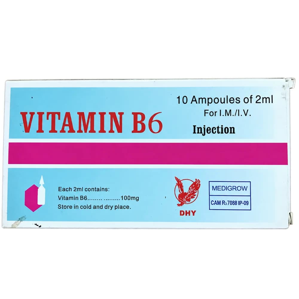 Vitamin B6 (Ningbo DHY) 100 mg / 2 ml