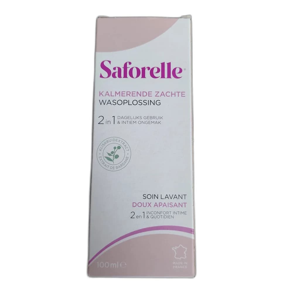 Saforelle Soin Lavant Doux Apaisant 100 mL