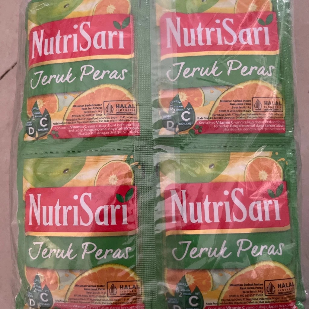 NutriSari jeruk peras 14 g per sachet - PONLEU DOUNG DARA PHARMACY