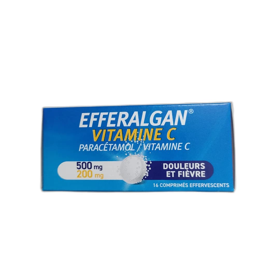 Efferalgan Vitamine C 500mg/200mg per tablet