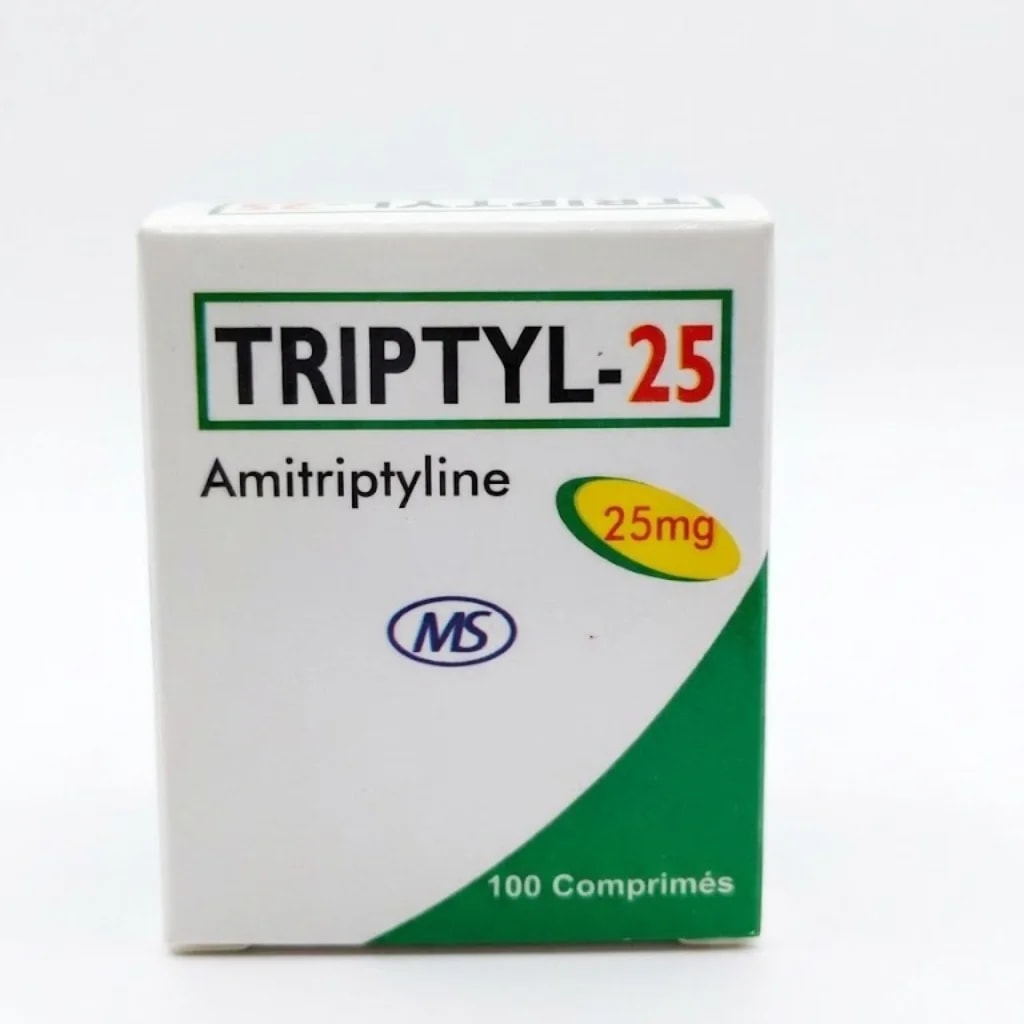 Triptyl- 25 Amitriptyline 25 mg - ឱសថស្ថាន សុខលាភ