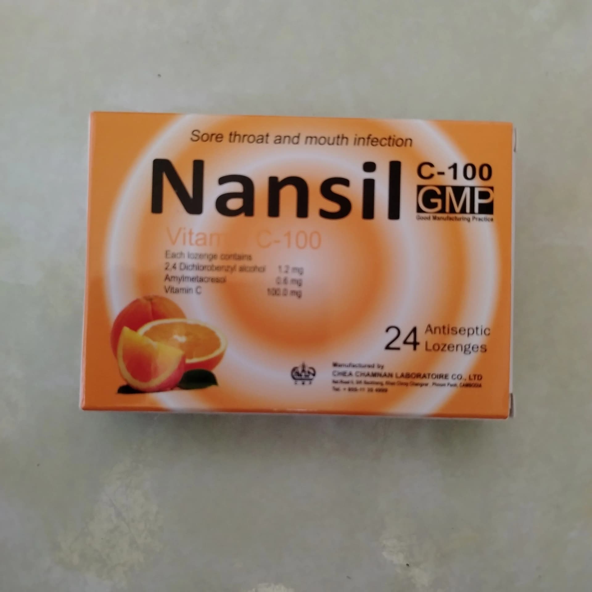 Nansil C-100 Vitamin C 100mg