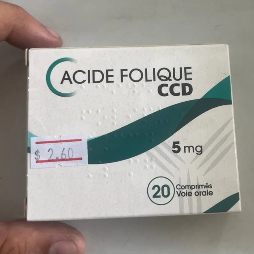 Acide Folique CCD 5 mg - SETHIKA CARE Pharmacy
