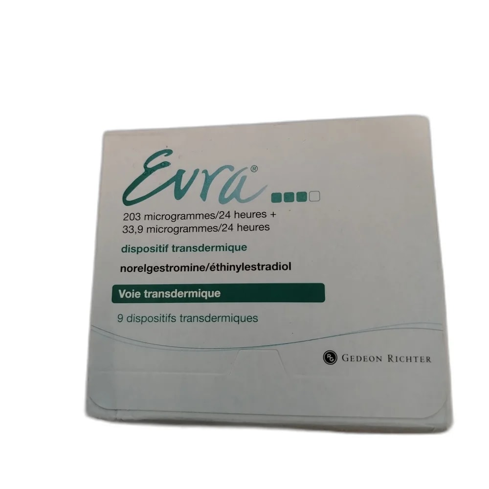 Evra Transdermal Patch (norelgestromin/ethinylestradiol) 203 mcg + 33.9 mcg / 24h - DHOU CARE PHARMACY