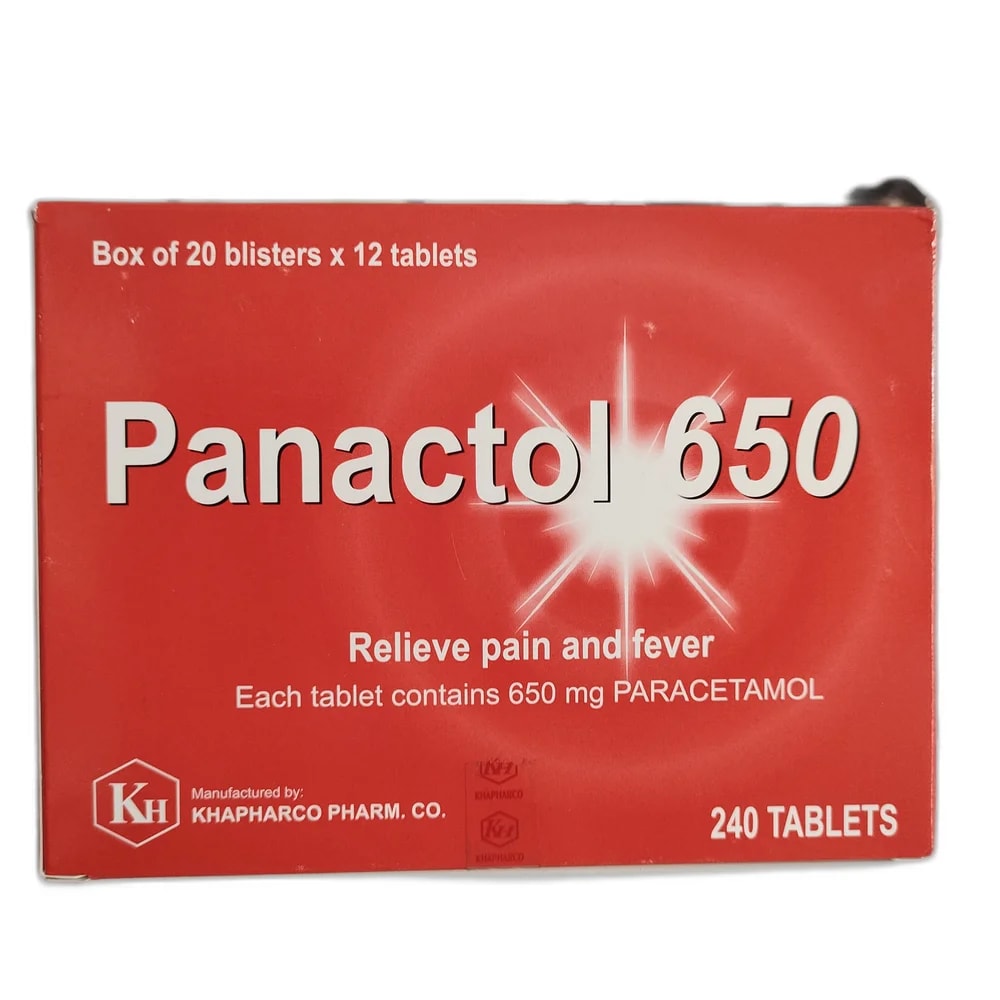 Panactol 650 650 mg - PONLEU DOUNG DARA PHARMACY