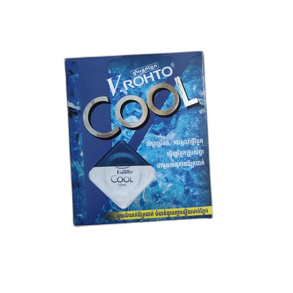 V.Rohto Cool 12 ml - PHARMACIE MONGKUL