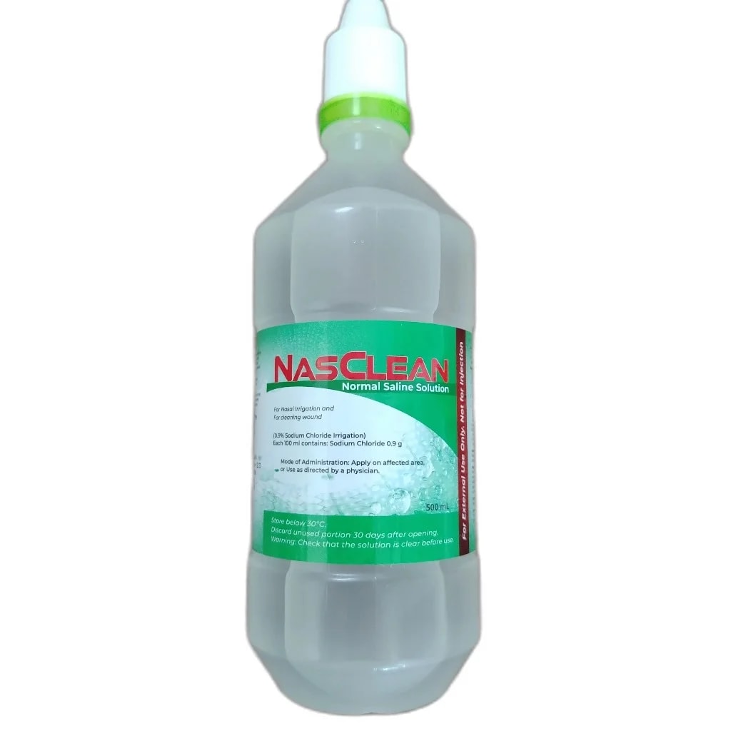 Nasclean 0.9% / 500 mL - DARAREASH PHARMACY