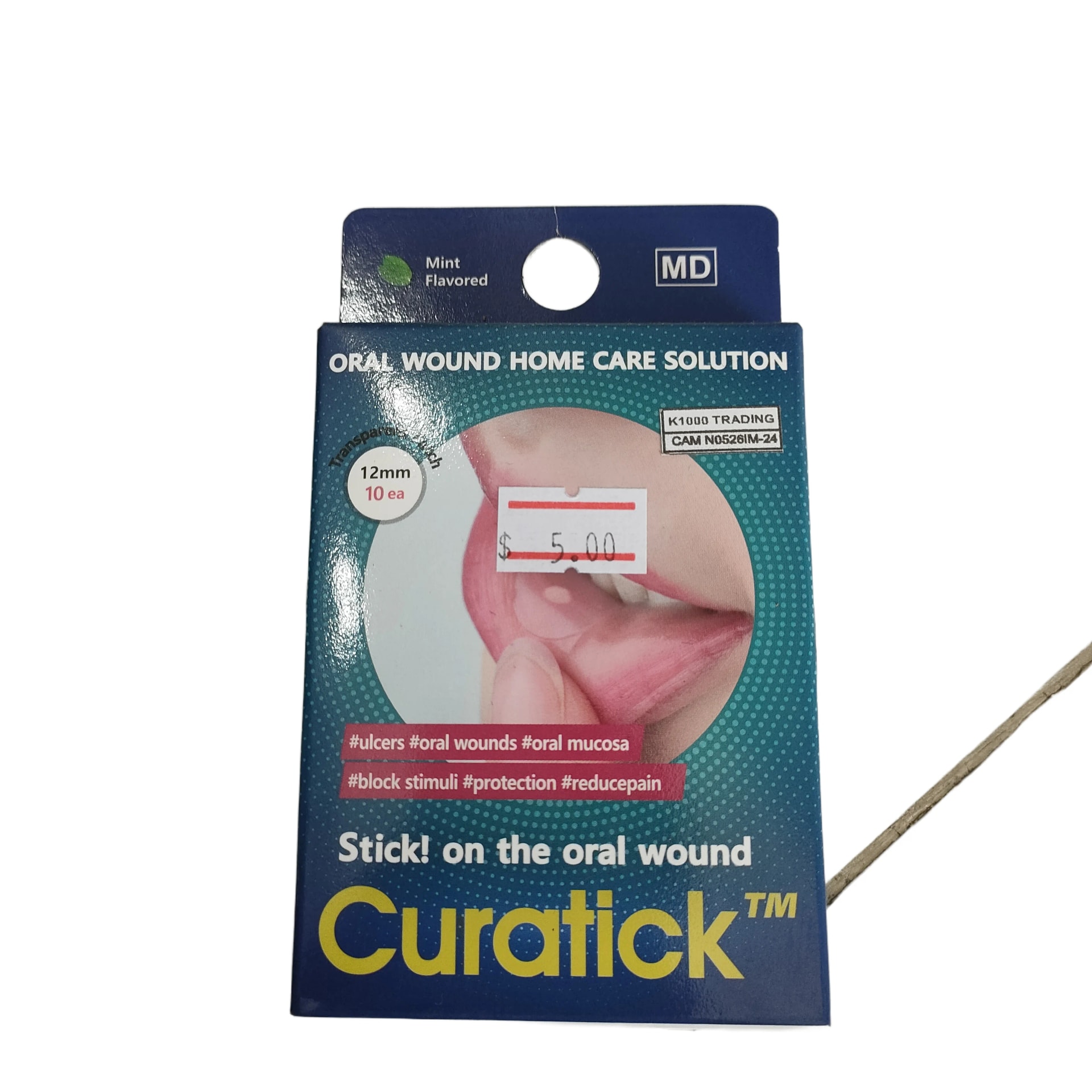 Curatick Transparent Patch 12mm - PHARMACY PONLEU AOSOT