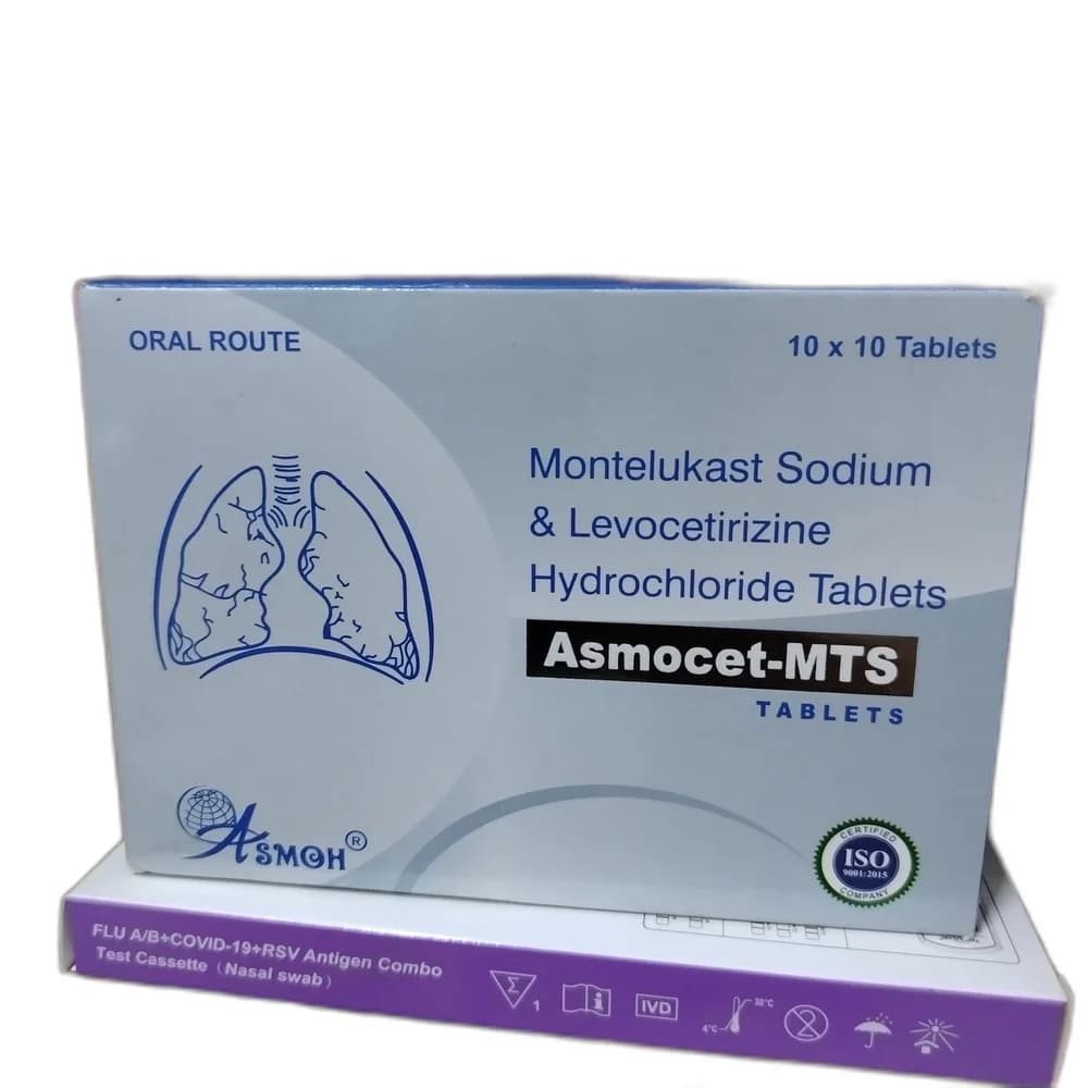 Asmocet-MTS 10 mg / 5 mg per film-coated tablet
