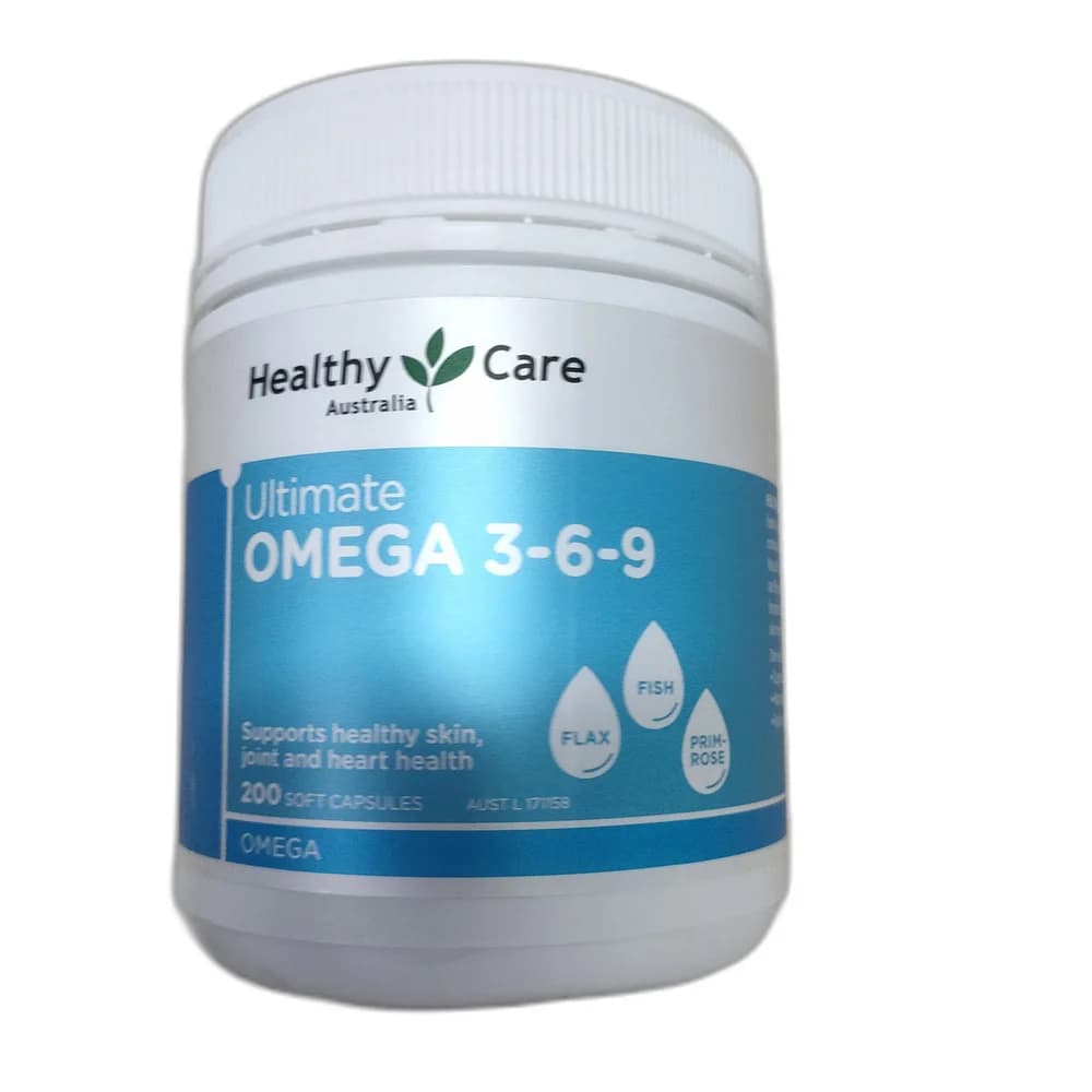 Healthy Care Ultimate Omega 3-6-9 1000 mg combined oils