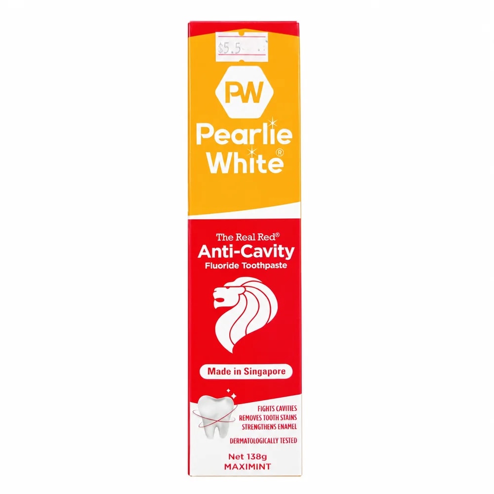 Pearlie White The Real Red 138 g - Pharmacy Krech hong