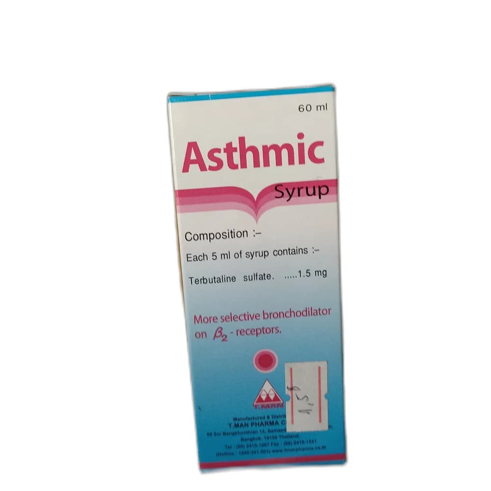 Asthmic Syrup 1.5 mg / 5 mL syrup