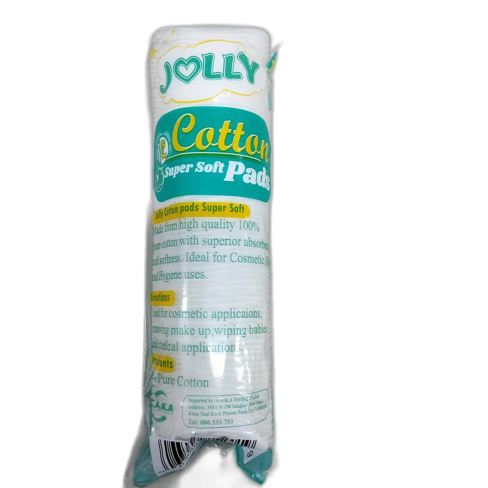 Jolly Cotton Super Soft Pads 80 pads - Depot de Pharmacie B Rotha