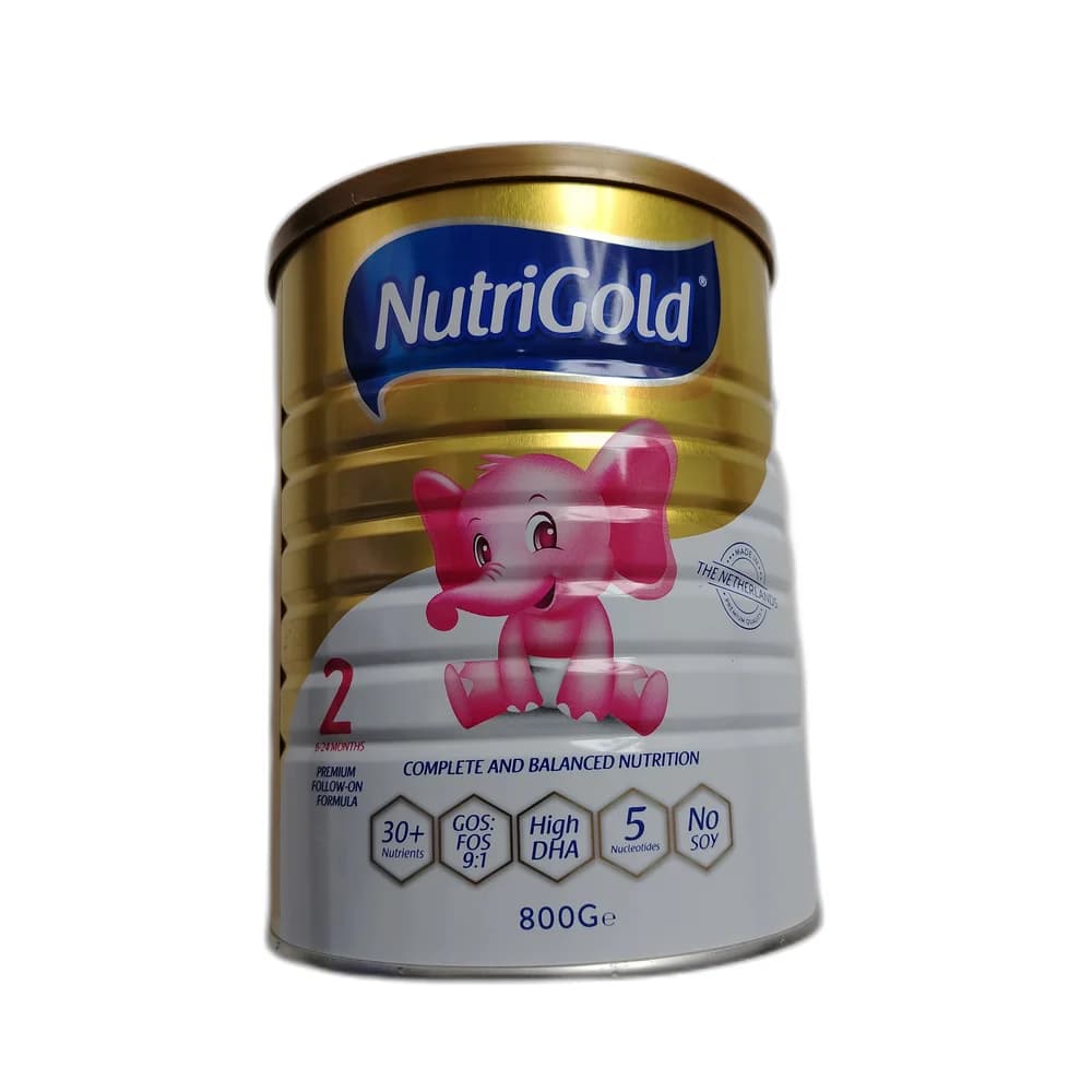 NutriGold Premium Follow-On Formula Stage 2 (800g, 6-24 Months) 800 g