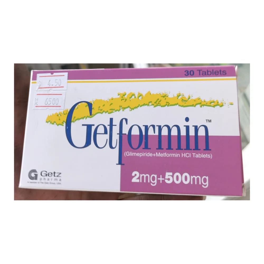 Getformin 2 mg / 500 mg